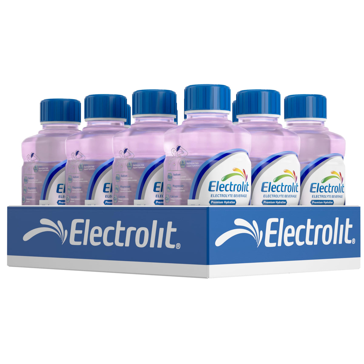 Electrolit Berry Bliss bottle front showing refreshing hydration