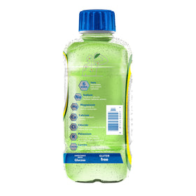 Electrolit cucumber-lime glass pour demonstrating quick hydration on the go