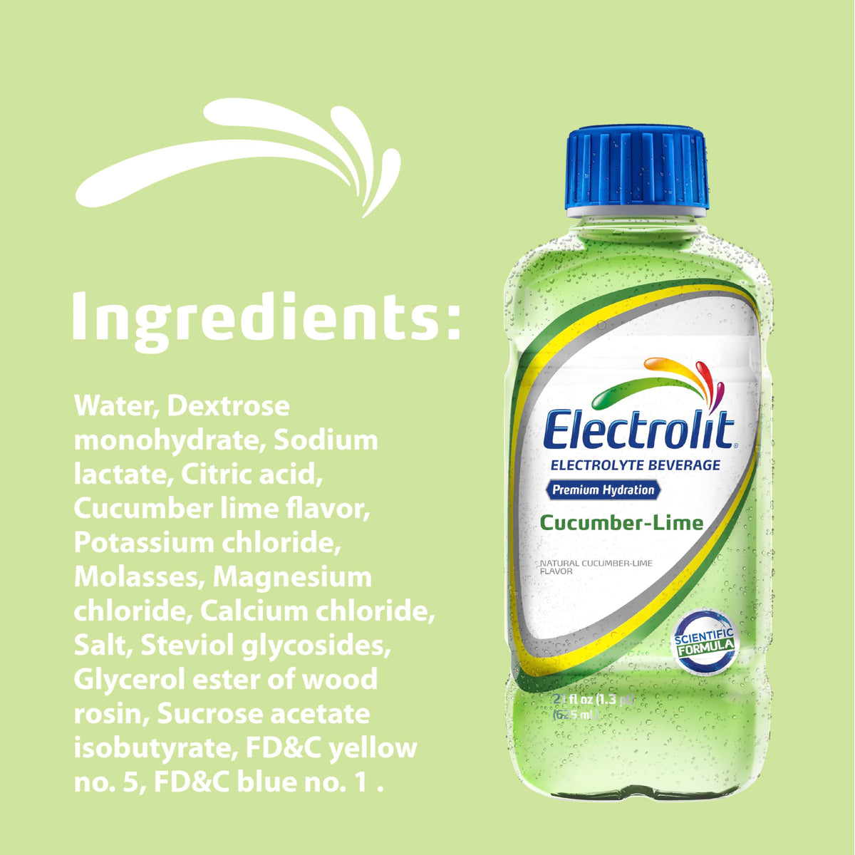 Electrolit cucumber-lime pack 12 bottles emphasizing value for families