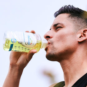 Electrolit Lemon-Lime served in office or gym for reliable hydration.