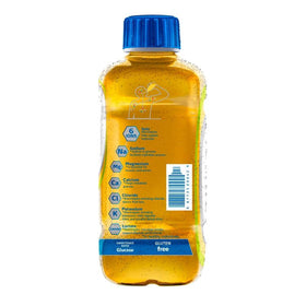 Electrolit Passion Fruit label on bottle for flavorful hydration.