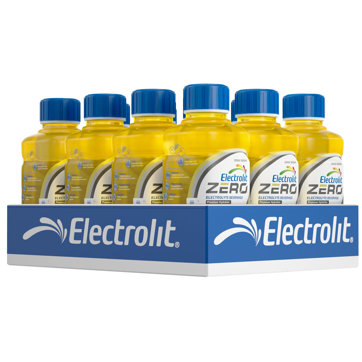 Electrolit Zero Lemon Breeze ingredients: electrolytes and zero calories.