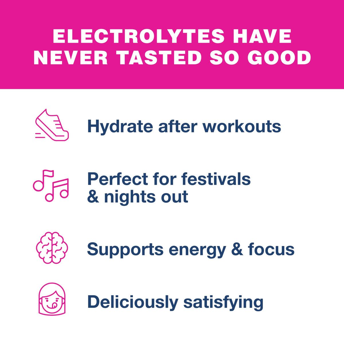 ElectroPop on-the-go snack pack for festivals and workouts