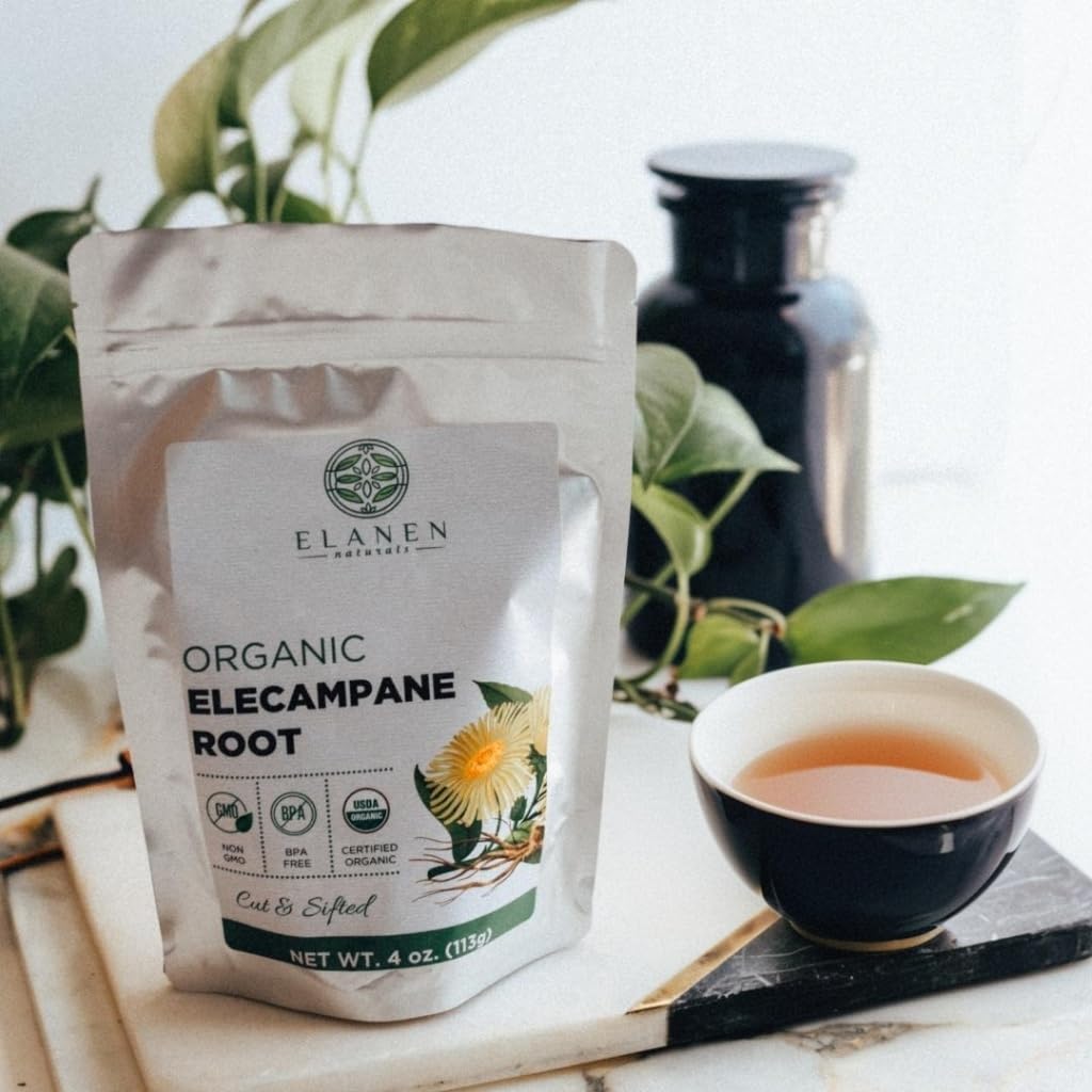 Elanen Naturals elecampane root lab-tested for quality and purity.