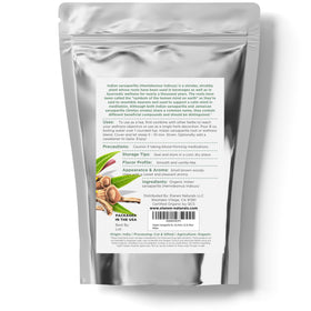 Elanen Naturals dried root close-up reveals woody texture.