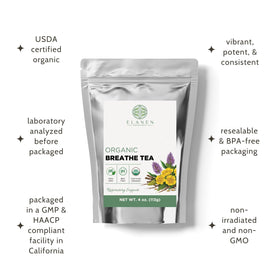 Elanen Naturals lemon myrtle leaves close-up highlighting citrus flavor