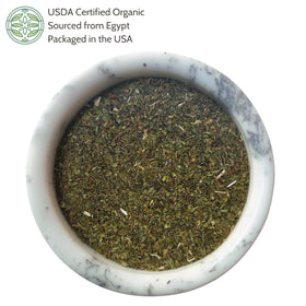 Elanen Naturals Mentha Spicata dried mint close-up highlights bright, cooling aroma