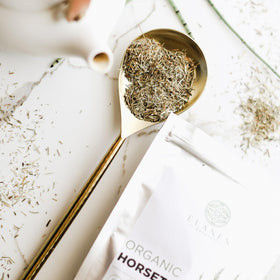 Elanen Naturals lab-tested horsetail tea for purity and safety