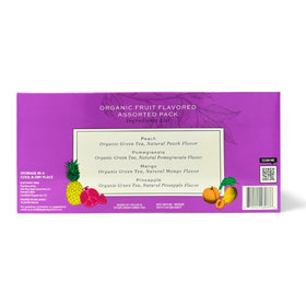 Elephant Park mango green tea flavor with tropical profile