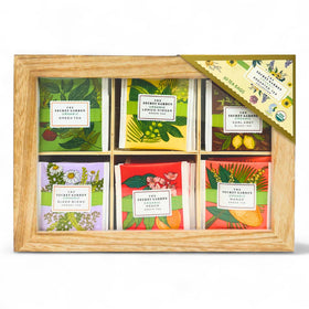 Elephant Park premium tea sampler box front, ideal for gifting.