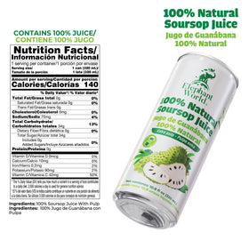 Elephant World soursop pulp-closeup — real fruit pulps deliver rich texture.