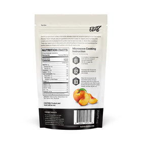 Elev8 Creamy Rice Georgia Peach microwave prep image for fast meals