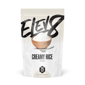 Elev8 Creamy Rice Plain bowl scene for quick, convenient meals