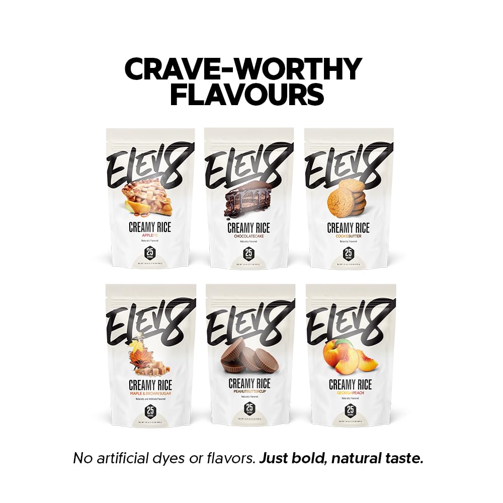 Elev8 Creamy Rice Plain kitchen scene showing versatile usage