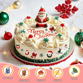 ELFLUENT edible printer-compatible sheets support detailed edible image printing.