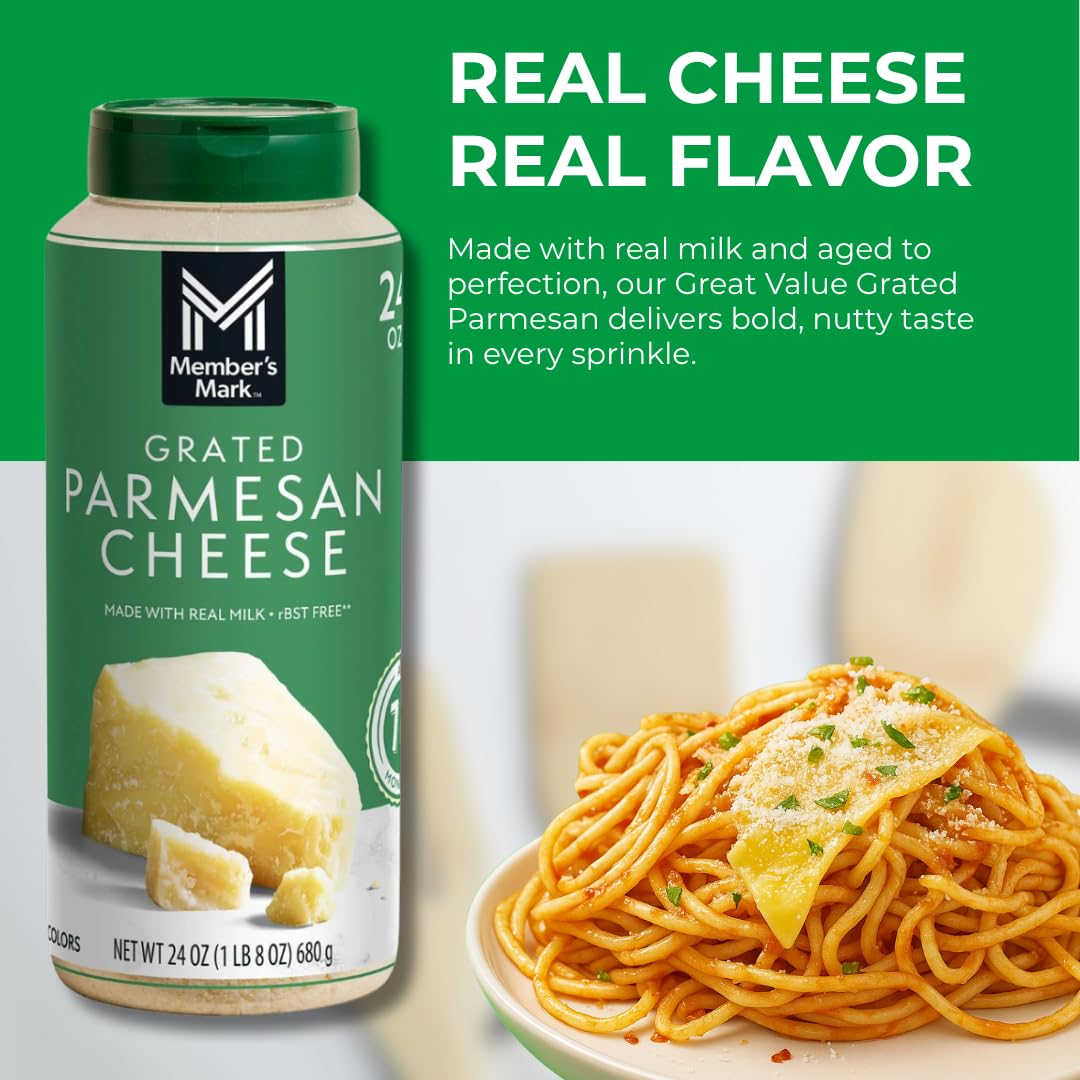 ELI&VAL bulk 24 oz parmesan container keeps meals ready.