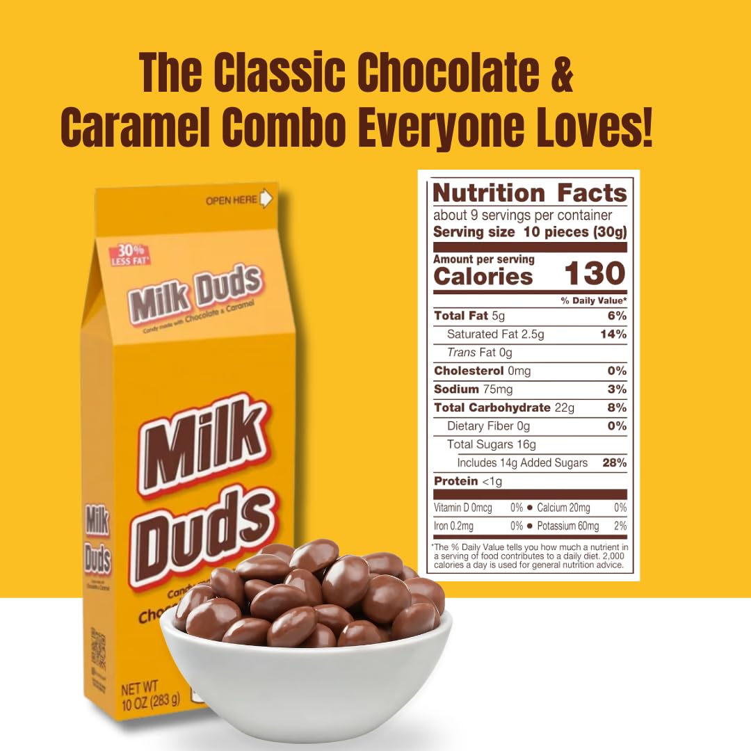 ELI&VAL Caramel Milk Chocolate Candies center closeup highlighting chewy caramel