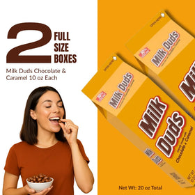 ELI&VAL Caramel Milk Chocolate Candies box open, great for sharing at gatherings