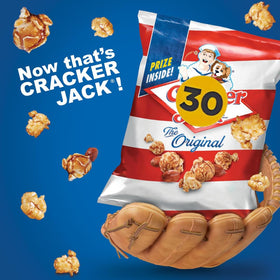 ELI&VAL classic caramel popcorn with peanuts highlighting the crunchy flavor balance.