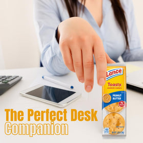 ELI&VAL Lance Toasty packs, 40-pack bulk for office breaks and travel
