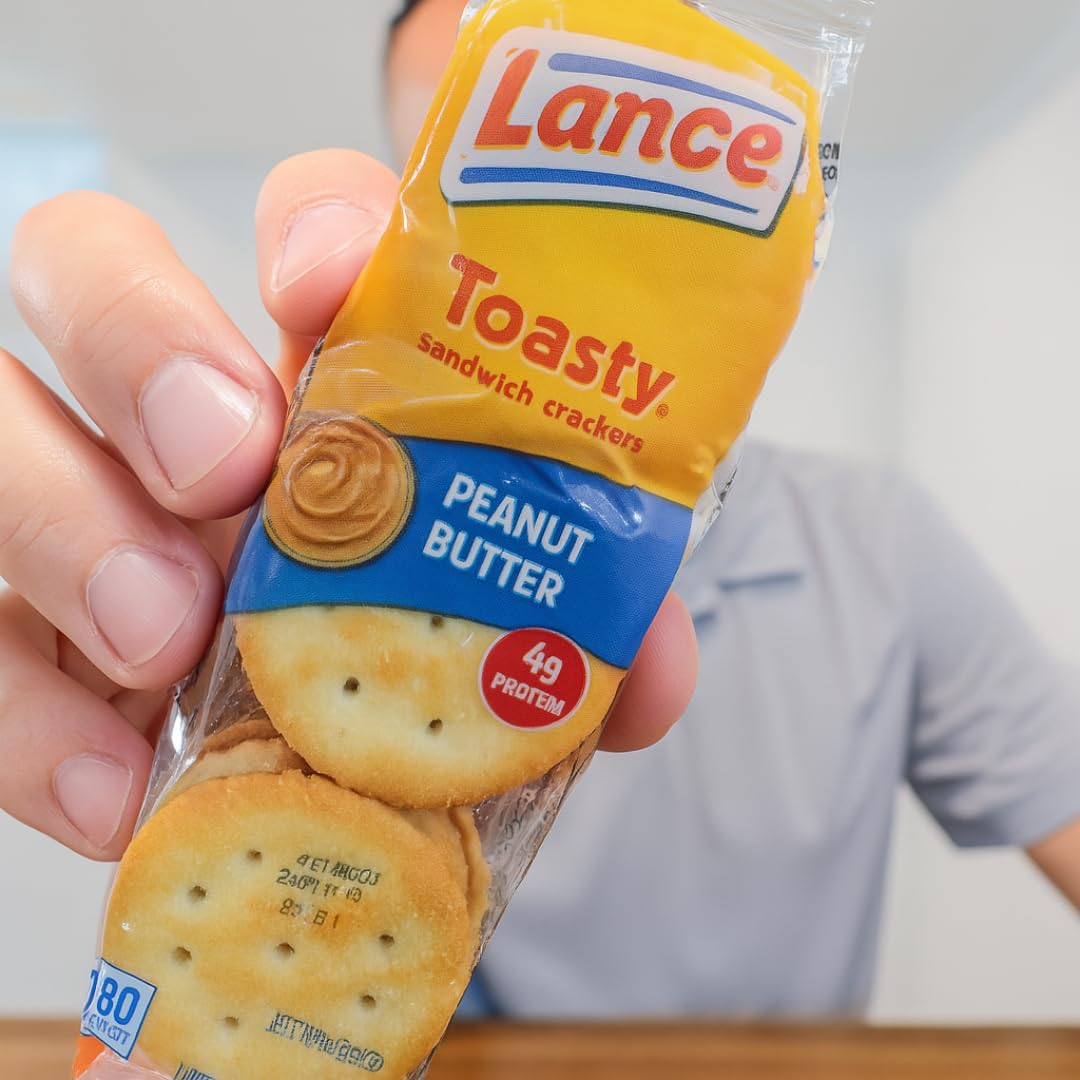 Travel-friendly Lance Toasty snack fits bags, desks, and car rides