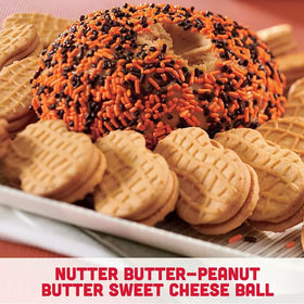 ELI&VAL Nutter Butter cookies close-up, showcasing the crunchy texture and peanut butter fill.
