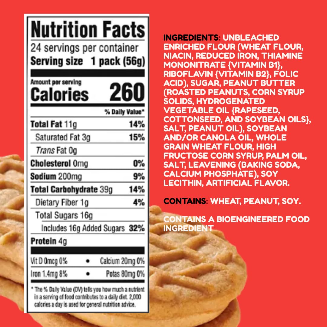 ELI&VAL Nutter Butter cookies on store shelf, ready for sharing at gatherings.