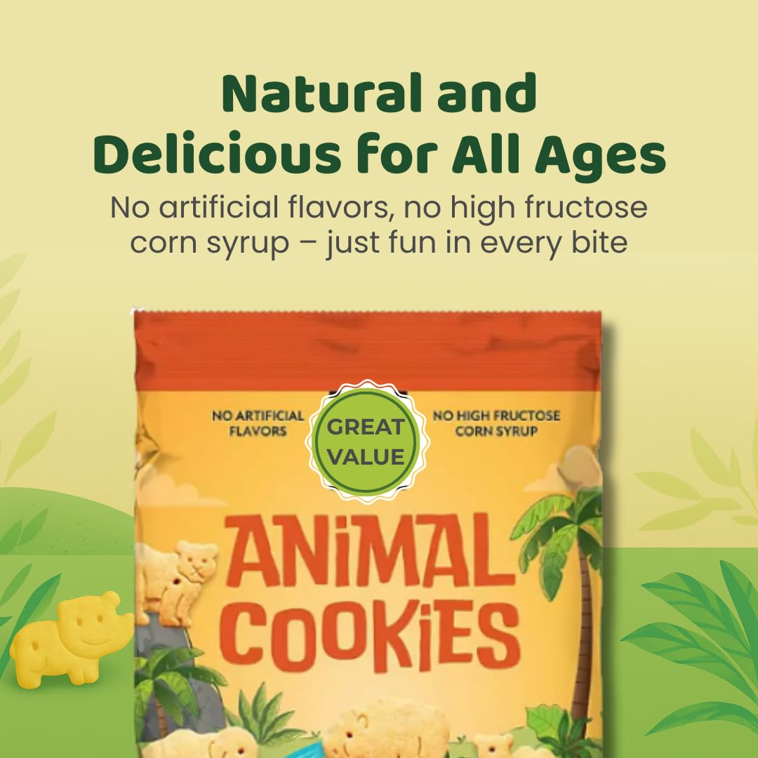 ELI&VAL party-friendly animal crackers as easy party favors or classroom treats.