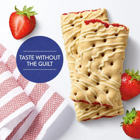 ELI&VAL strawberry pastry crisps filling close-up with vibrant fruit