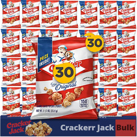 ELI&VAL sweet-salty popcorn bags pack shown for 30-count bulk pack versatility.