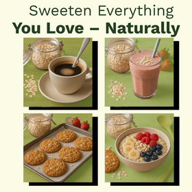 ELI&VAL Truvias tea sweetener for hot or iced tea with zero calories