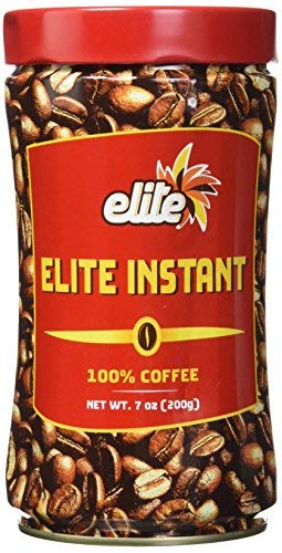 ELITE Instant Coffee bottle pour for a quick, aromatic cup