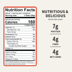 ELLAS FLATS ingredients label shot lists 9 natural ingredients for transparency.