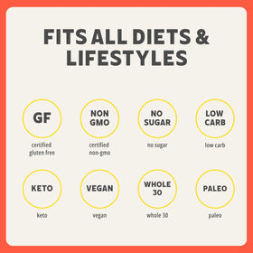 ELLAS FLATS on-the-go pouch demonstrates portable healthy snack option.