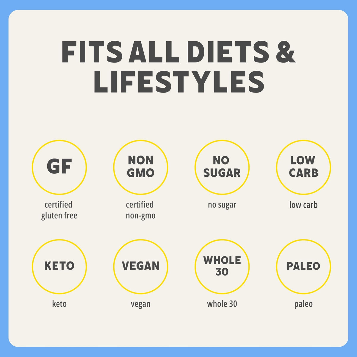 ELLAS FLATS variety pack bag showing six flavor options for flexible snacking.