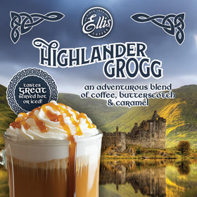 Brewing Highlander Grogg in a Keurig single-serve cup