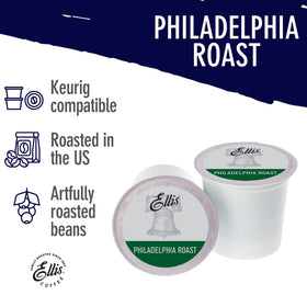 Ellis Coffee Philadelphia Roast box ready for gifting or office use.