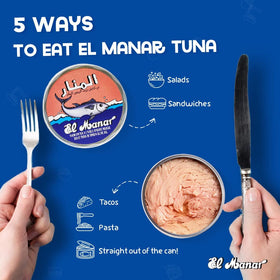 El Manar tuna for casseroles—versatile ingredient for dinner.