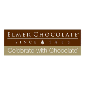 Elmer Pecan Egg featuring creamy nougat and chopped pecans in milk chocolate