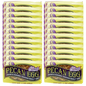 Elmer's Pecan Eggs with creamy nougat center, a classic Easter treat.