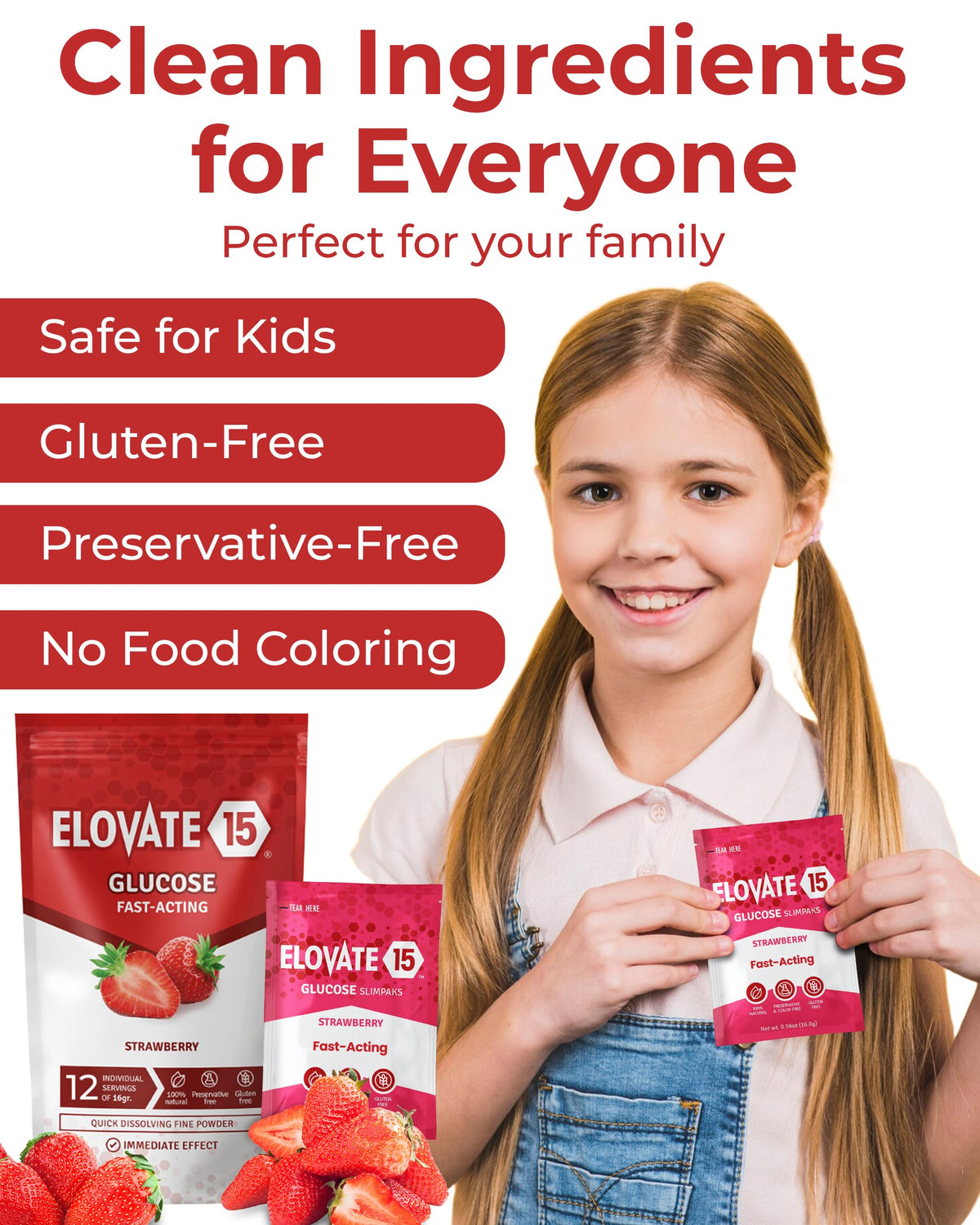 25-pack travel friendly glucose for school, sports, or commuting.