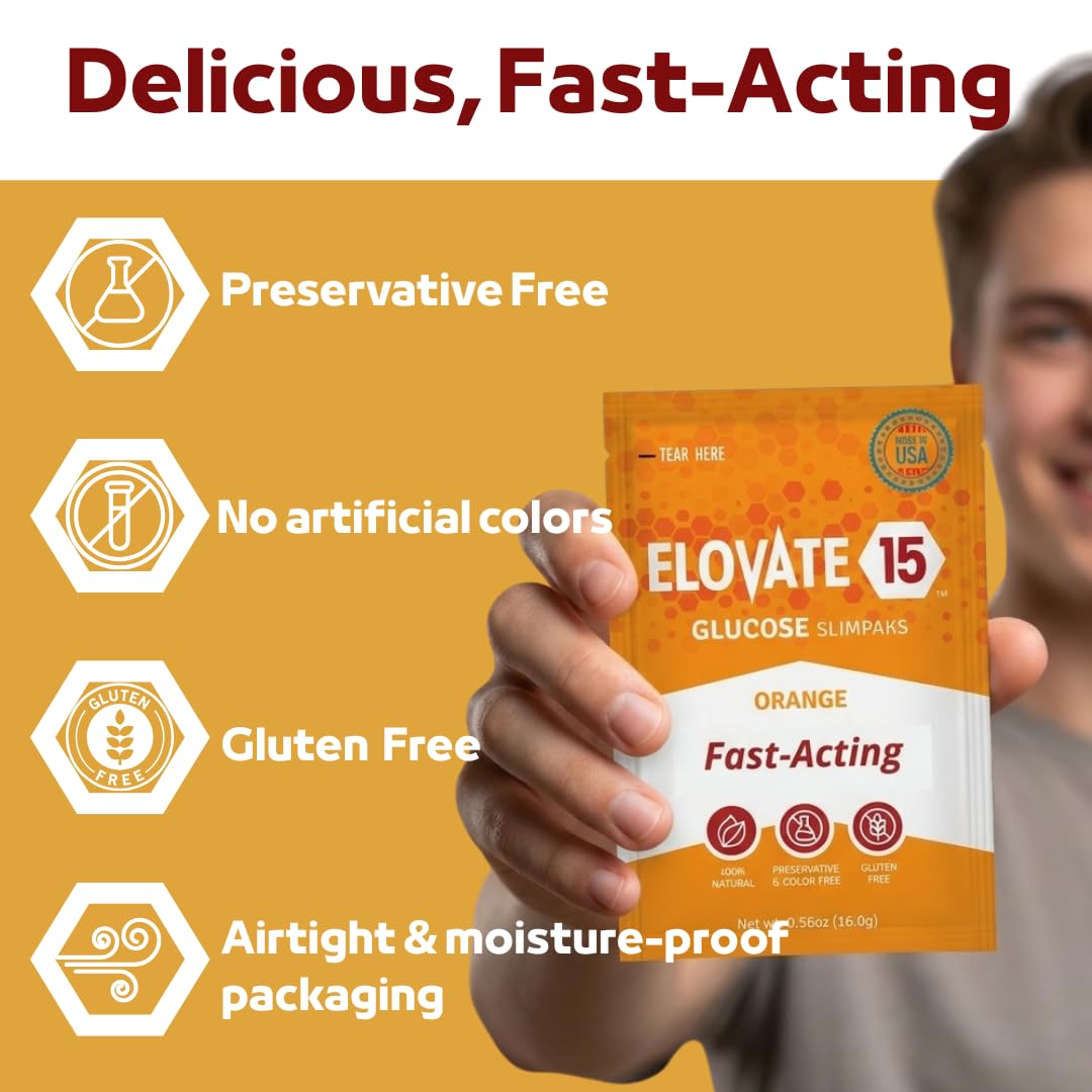 Elovate 15 individually wrapped packets for on-the-go use