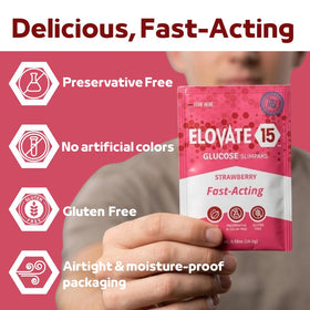 Individually wrapped servings for on the go nutrition.