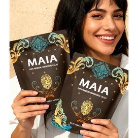 Elunara Maia plant milk golden mylk pour for creamy beverages.