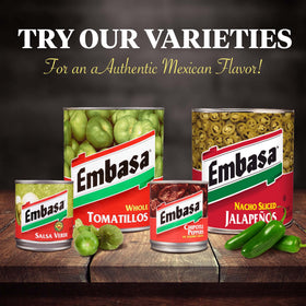 Embasa Chipotle Peppers in Adobo Sauce on tacos for flavorful heat