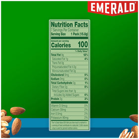 Emerald kosher-certified, non-GMO nuts with no artificial preservatives for clean snacking.