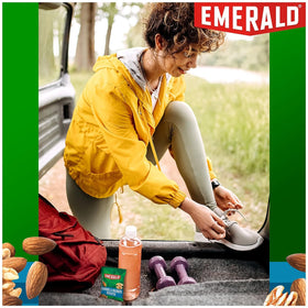 Emerald travel-ready snack in purse-friendly packaging ideal for lunches.