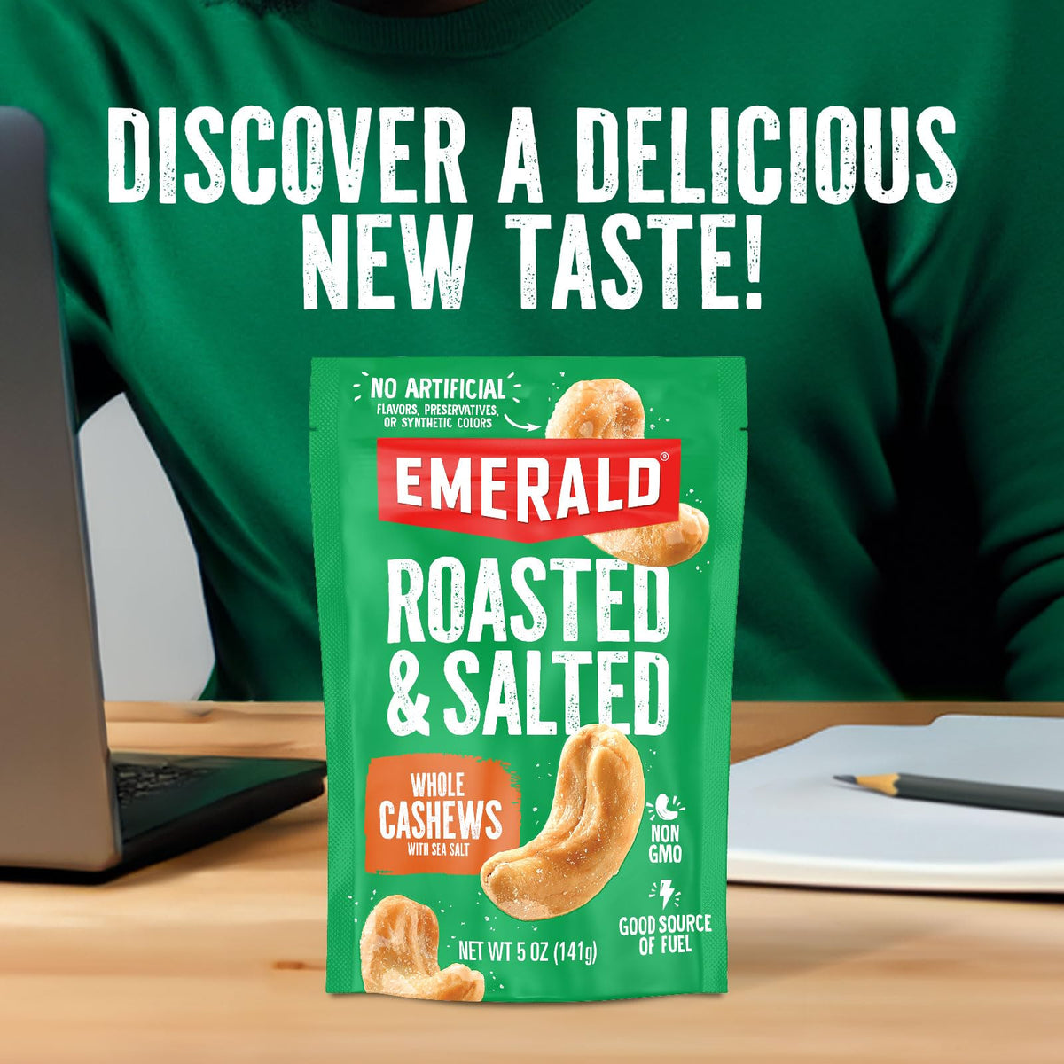 Emerald cashews Kosher Certified label signaling trusted quality