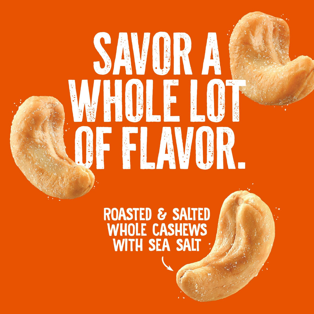 Emerald cashews on pantry shelf for ready-to-eat snacking