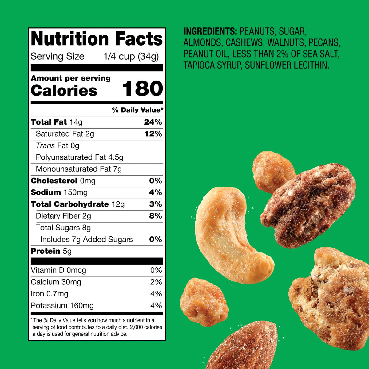 Emerald Salty Sweet Mixed Nuts snack setup perfect for office and home.